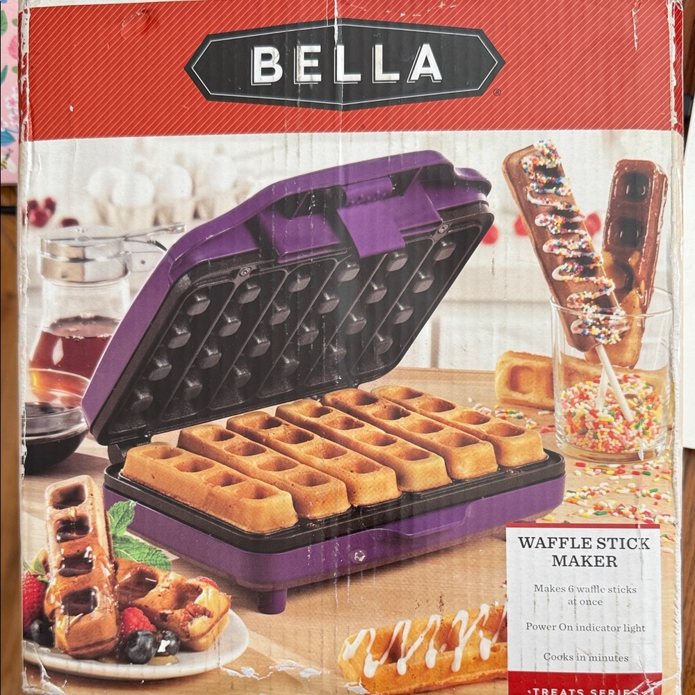 Abella Purple Waffle Stick Maker